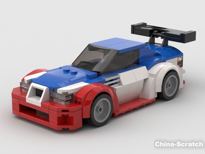 乐高宝马M3 GTR跑车MOC图纸_Scratch少儿编程网